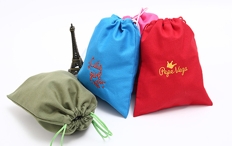 重慶全棉帆布束口袋